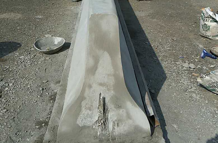 NC1300滑模产品关于密实度的切割实验