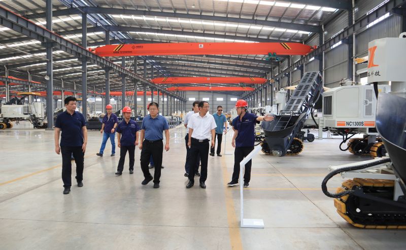 港务区党工委葛本周副书记一行莅临我司走访调研