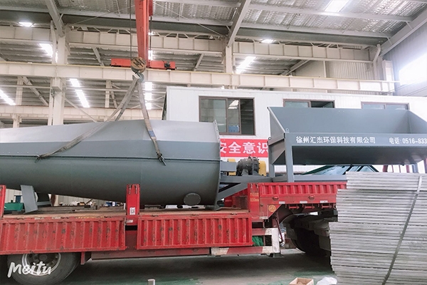 华体网页版登录入口生产圆锥形砂石分离机发往南通